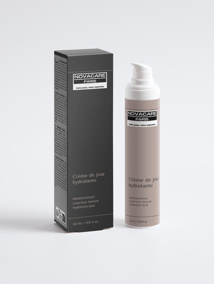 Crème de jour hydratante (AH, Jojoba, Aloé) - 50ml