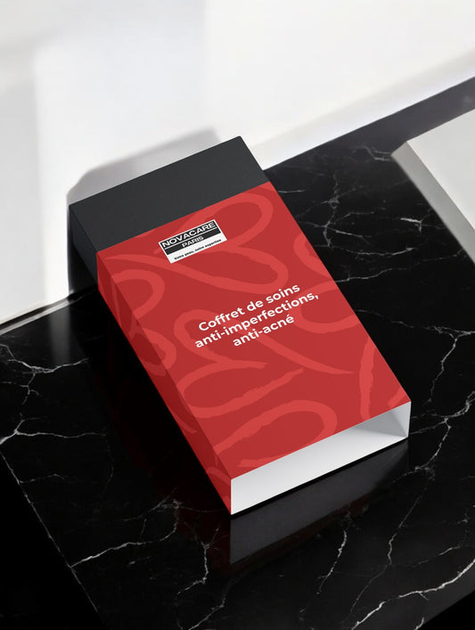 Coffret de soins contre les imperfections et l'acné