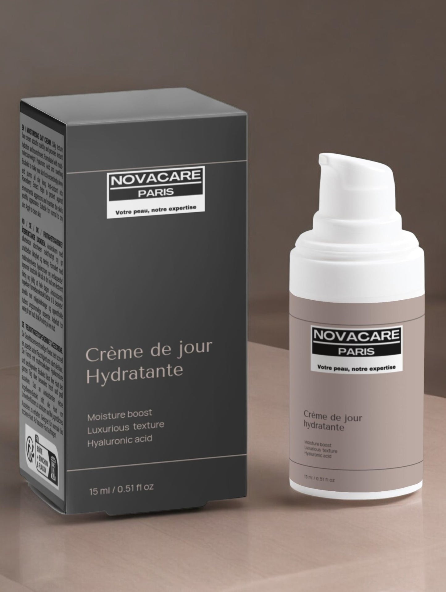Crème de Jour Hydratante (AH, Jojoba, Aloé) - 15ml
