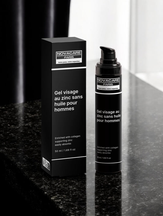 Gel visage au zinc sans huile pour hommes (Hydrate, Raffermit) - 50ml
