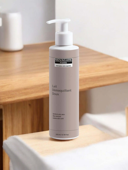 Lait Démaquillant Doux au Beurre de Karité, Huile d'argan (200ml)