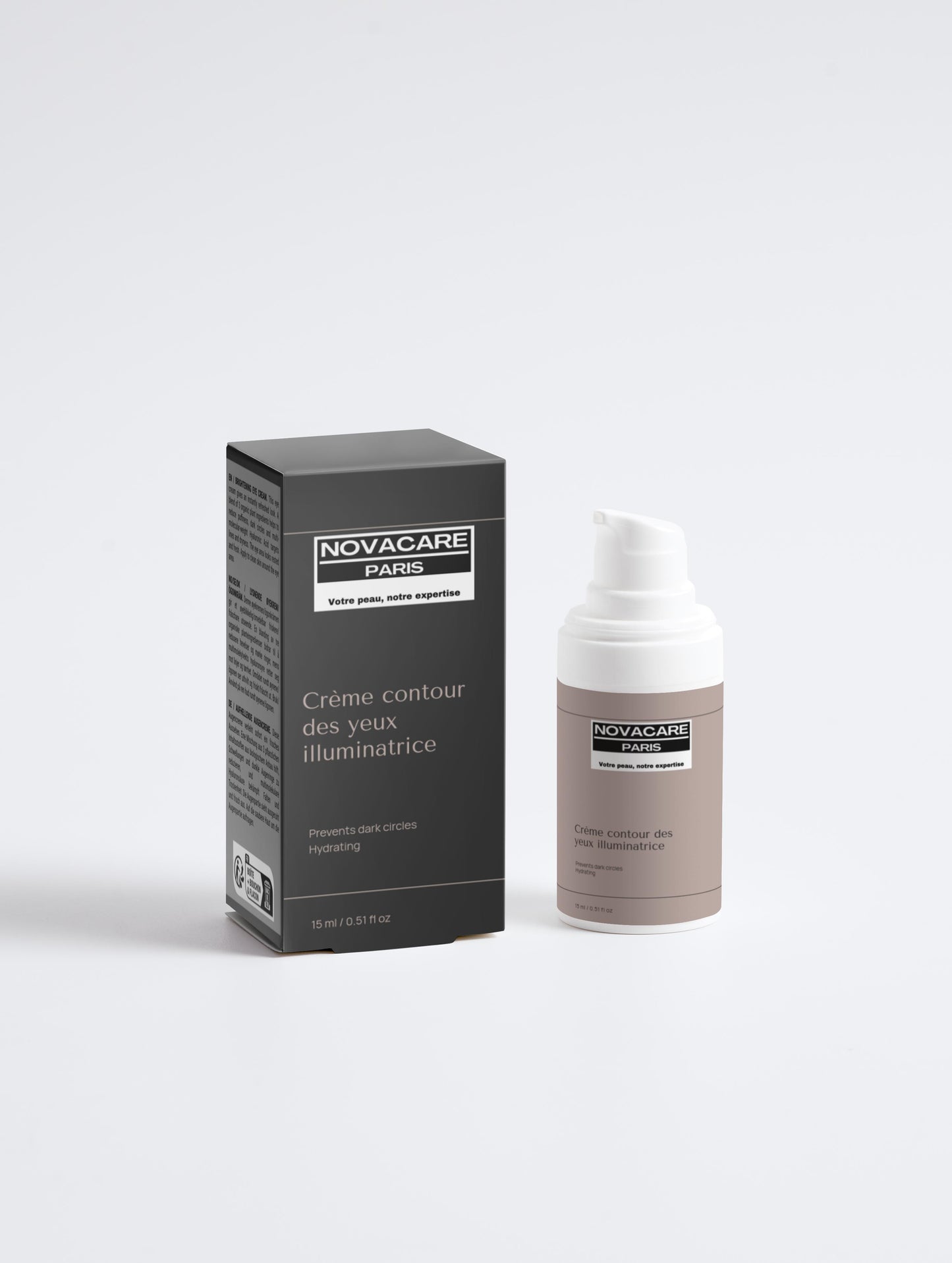 Crème contour des yeux illuminatrice (Cernes, Rides & Poches) - 15ml